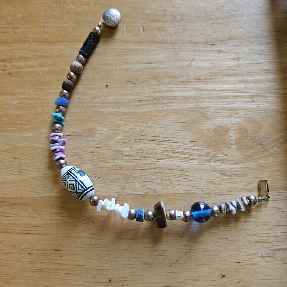 Colorful Llama Beaded Bracelet 8" Adjustable Boho Festival Jewelry Fun Gift - Picture 4 of 8